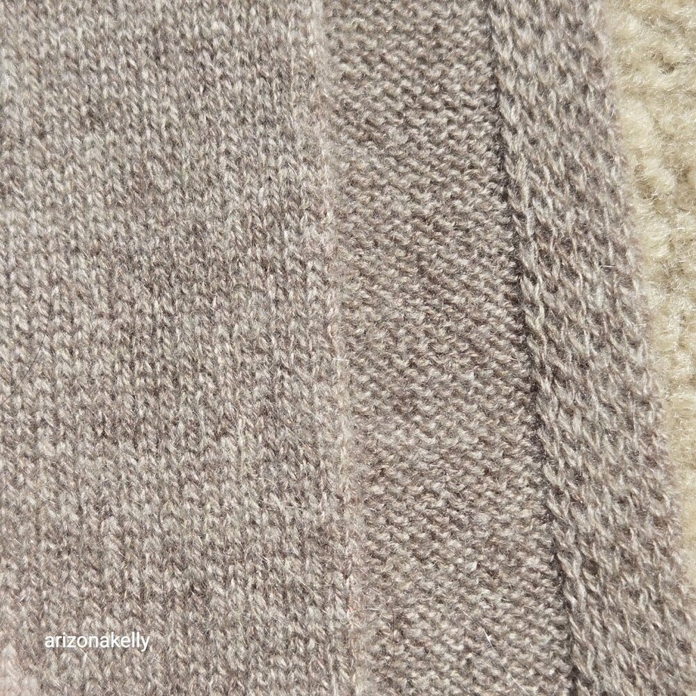 NWOT Cashmere Scarf Diamond Argyle Wrap Charter Club - Picture 6 of 12